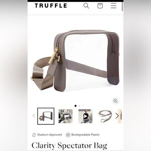 Truffle Clarity Off White Spectator Belt Bag